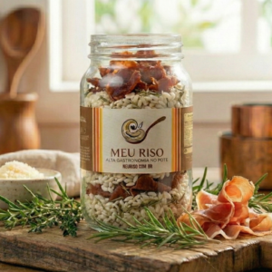 Risoto de Presunto Parma e Alecrim