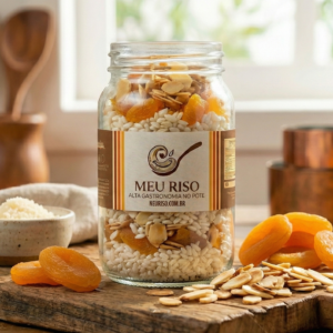 Risoto de Damasco com Amêndoas